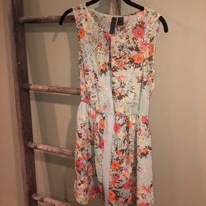 Petticoat Alley Sage Floral Dress